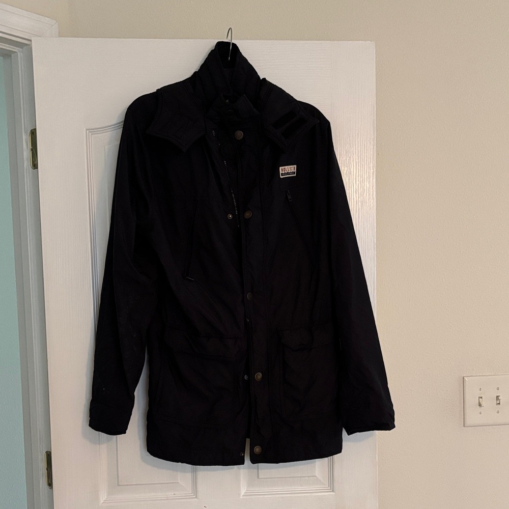 Hollister Women’s Black Military Jacket